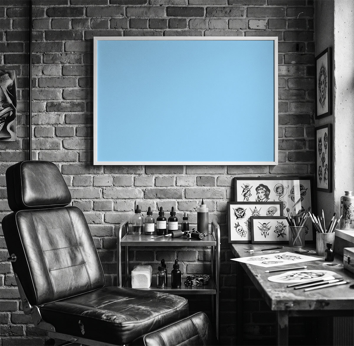 Editable area preview image