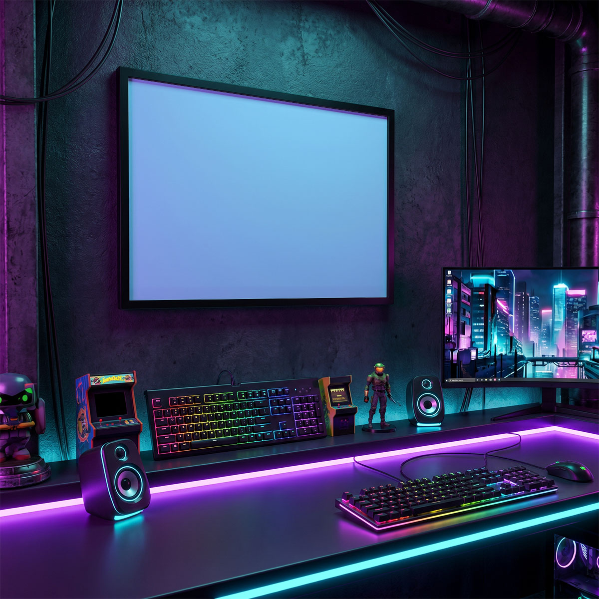 Editable area preview image