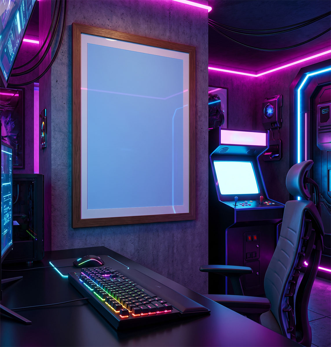 Editable area preview image