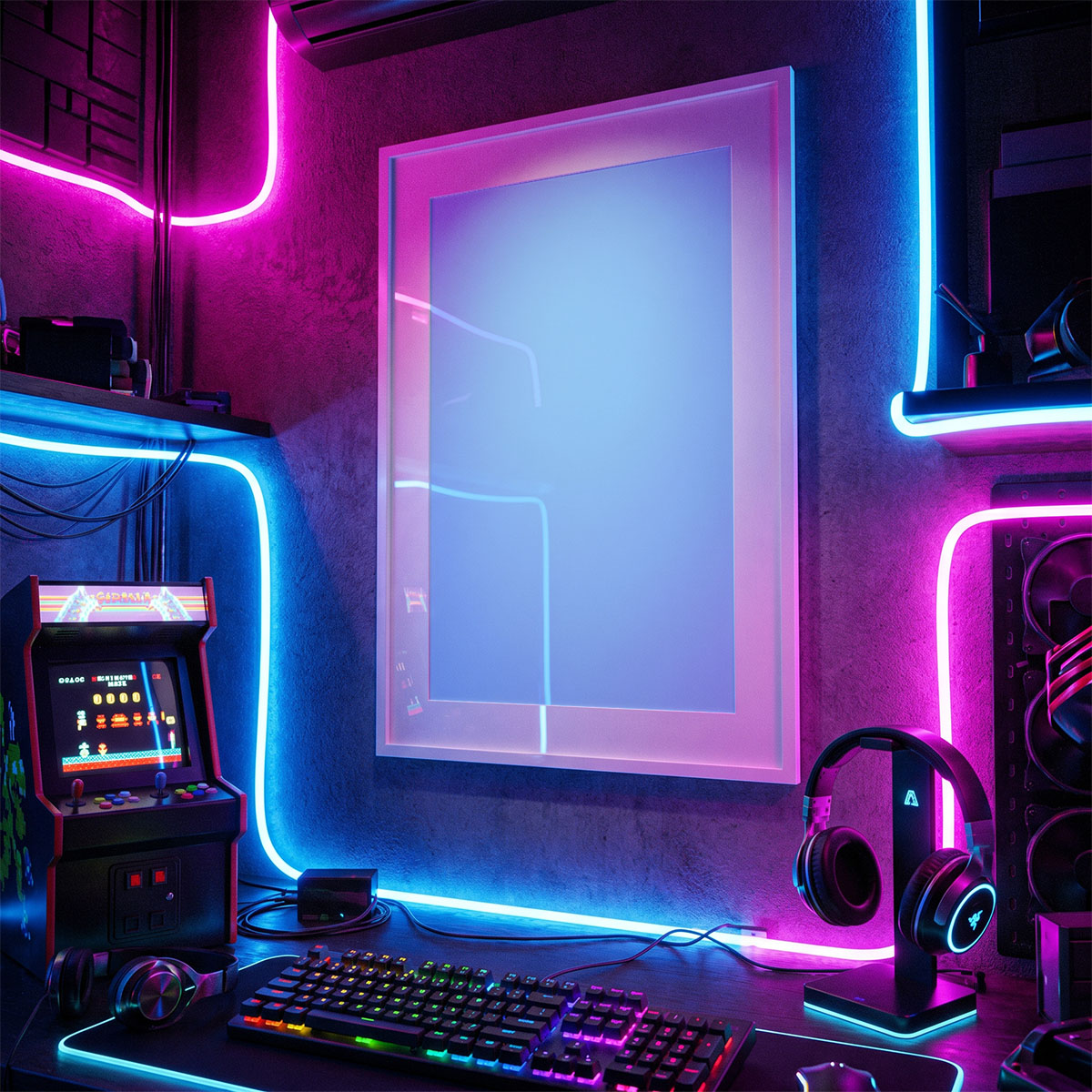 Editable area preview image