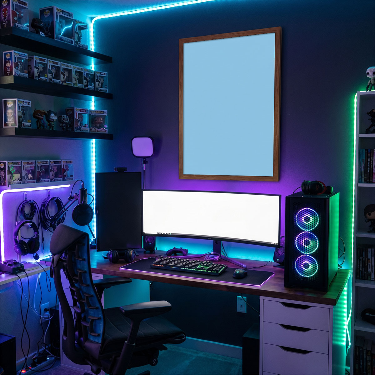 Editable area preview image