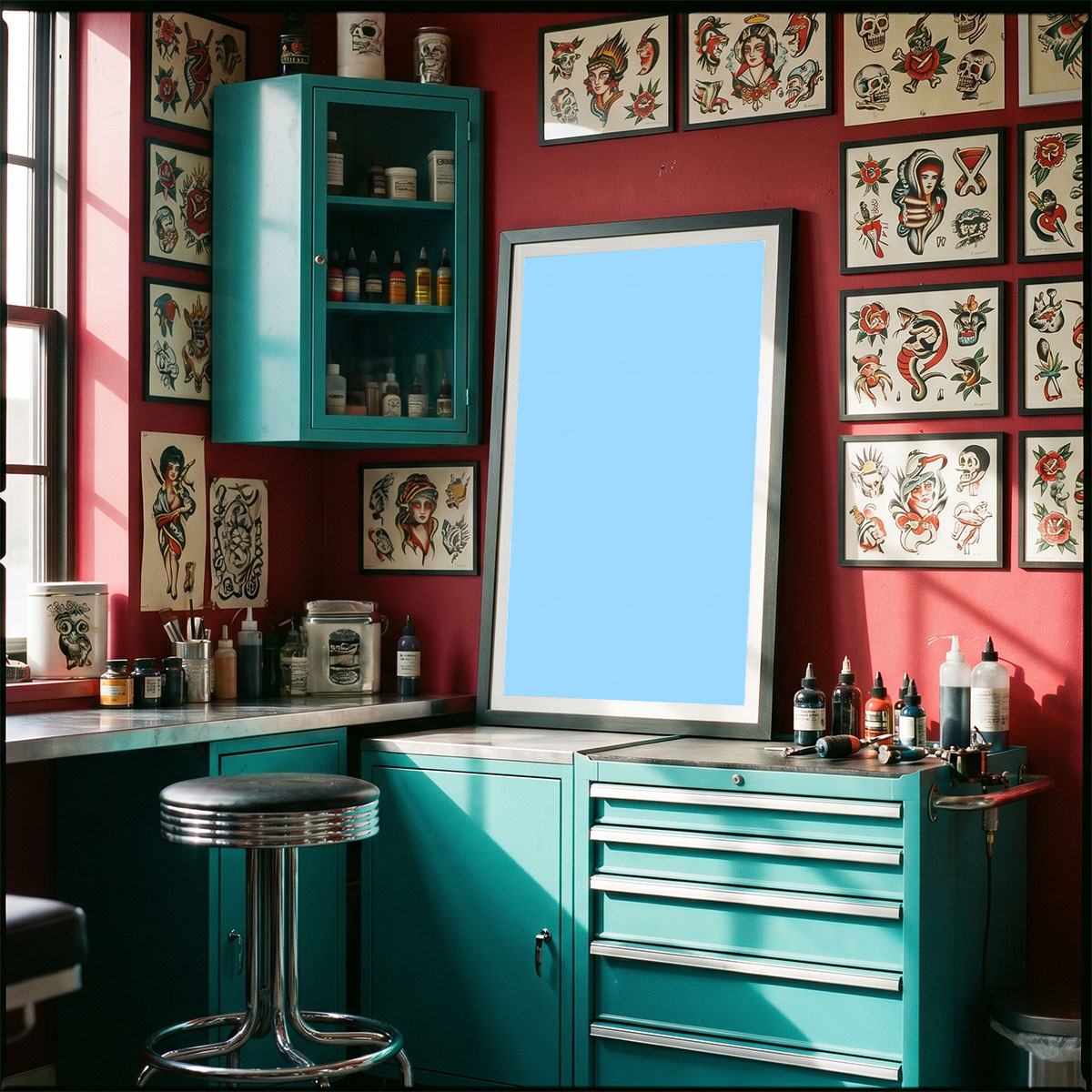 Editable area preview image